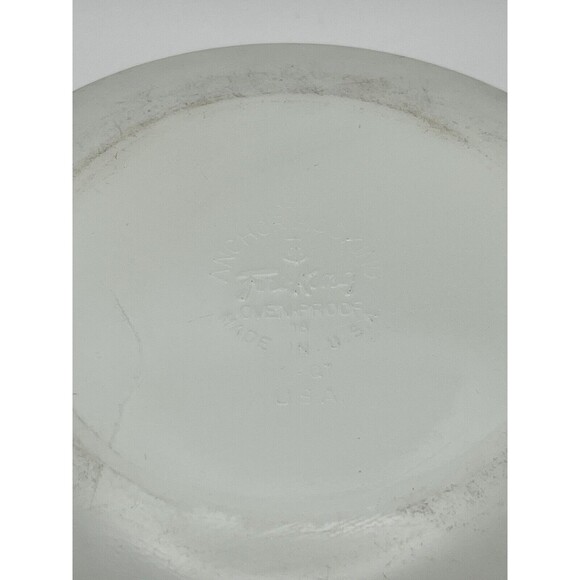 Vintage Anchor Hocking Fire King Harvest Fruit 1 Qt Casserole #436 USA No Lid - Picture 7 of 7